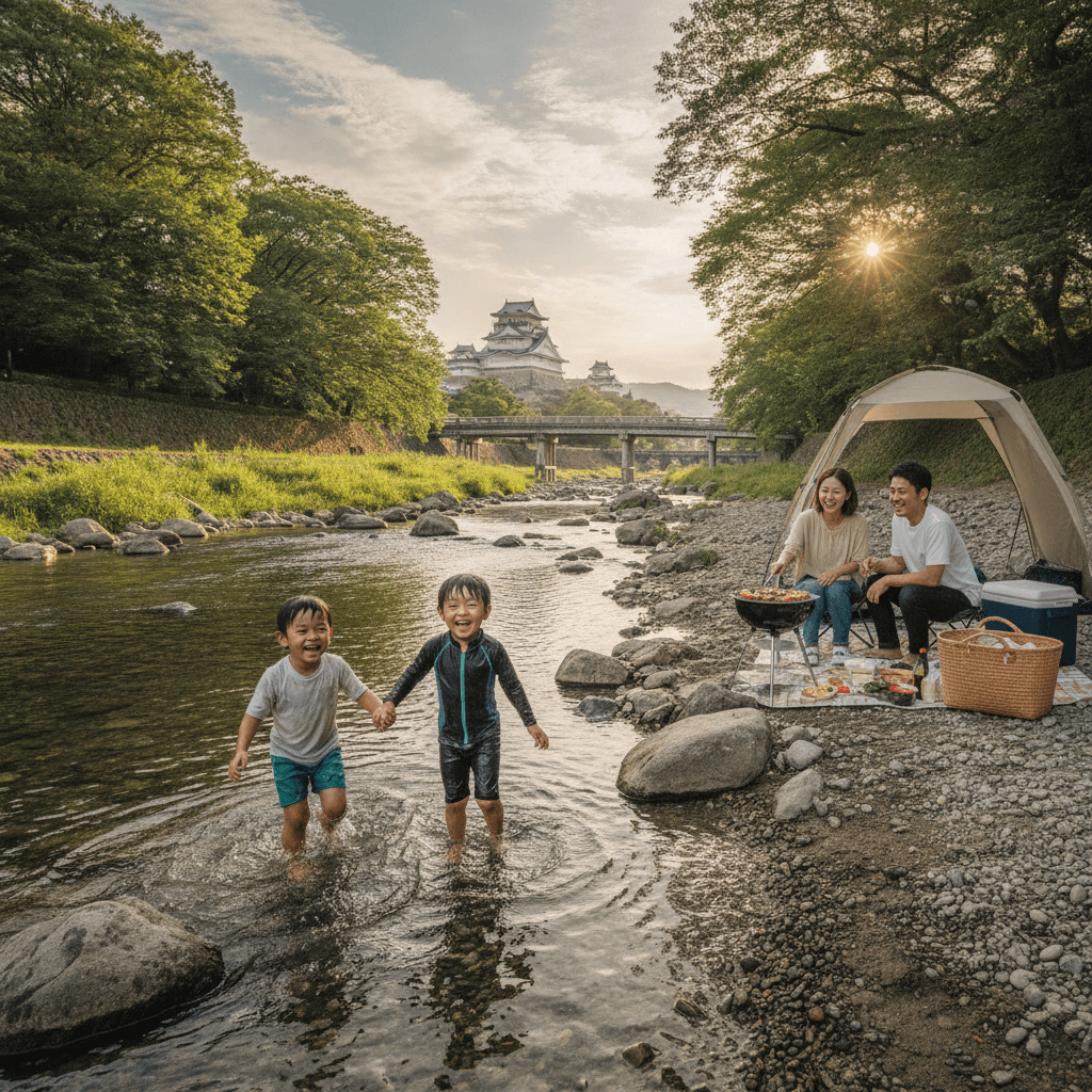 姫路で川遊びBBQを究める!子連れ安心スポットと手ぶら準備ガイド川遊びBBQ 姫路 川遊び バーベキュー